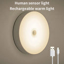 Led Sensor De Luz Presença Autérica Iluminação Integrada Recarregável USB